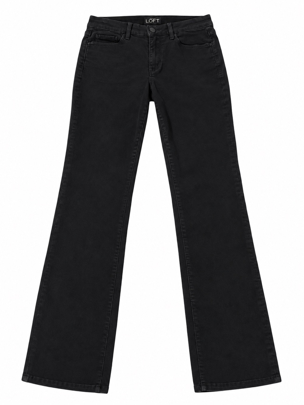 LOFT Black Modern Skinny-Leg Jeans